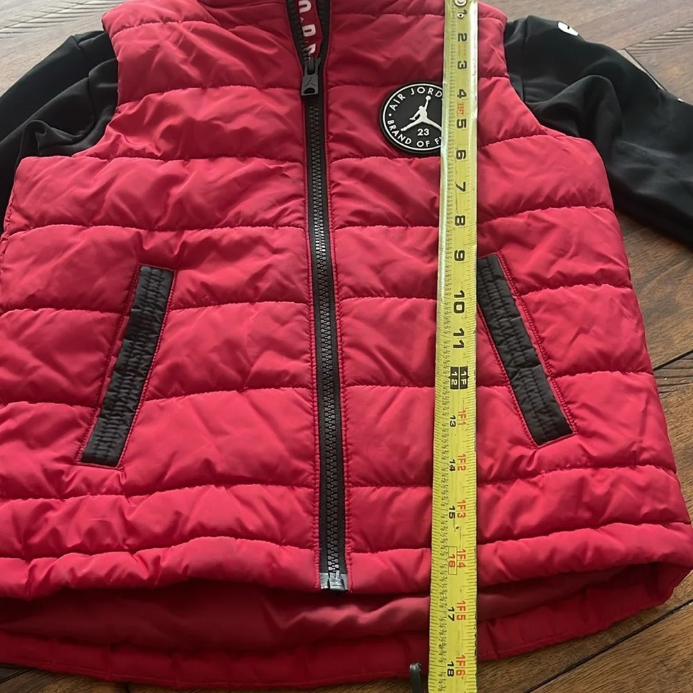 JORDAN Air Jordan & Swiss Tech red blue Puffer Jackets XS (3/4) (4/5) bundle - Picture 14 of 17
